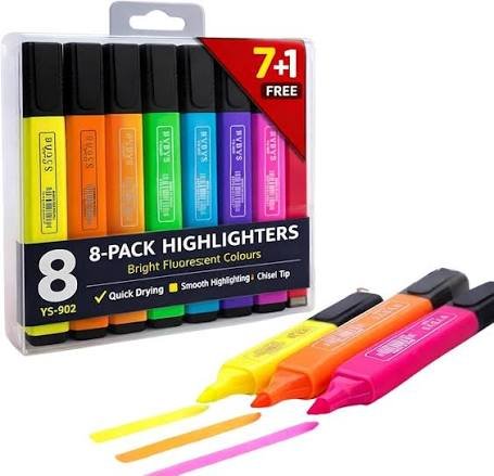 Highlighters & Markers