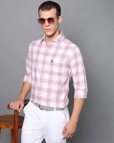 US Polo Assn red tee