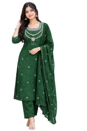Emerald Purple Kurta Set