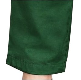 Emerald Green Embroidered Kurta Pant Set with Dupatta - Image 4