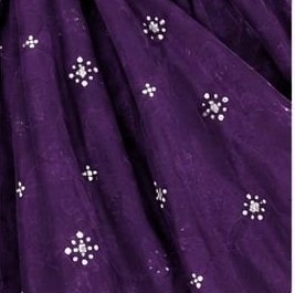 Deep Purple Embroidered Kurta Pant Set with Dupatta - Image 5
